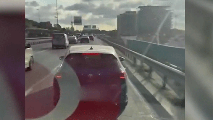 Şişli'de Ambulansa Yol Vermeyen Sürücü Tutuklandı