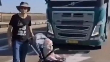 Siyonist İsrail Destek&ccedil;ileri Yardım Tırlarını Engelledi