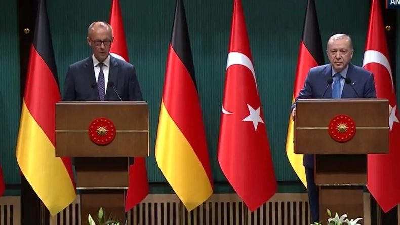 Son Dakika: Almanya Başbakanı Merz Ankara'da