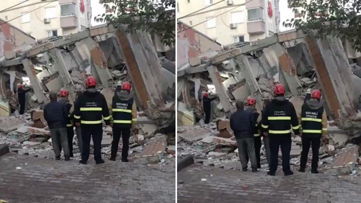 Son Dakika: Gebze'de 6 Katlı Bina Çöktü!