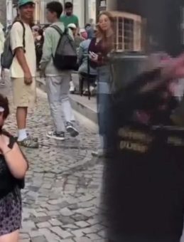 SON DAKİKA: İstanbul-Beyoğlu'nda 'Tasmalı Kadın' skandalı! Polis harekete geçti, iki şüpheli tutuklandı