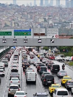 SON DAKİKA | İstanbul'da sağanak yağış alarmı! Trafik kilit