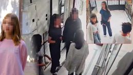 SON DAKİKA… Akran zorbalığı kamerada: 5 kız öğrenci ellerinde bıçakla kapısına dayandı!