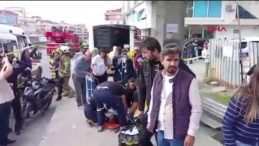 SON DAKİKA… Çekmeköy'de Otobüs Durağa Çarptı: Yaralılar Bulunmakta!