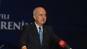 TBMM Başkanı Kurtulmuş, Diyarbakır B&uuml;y&uuml;kşehir Belediyesini Ziyaret Etti