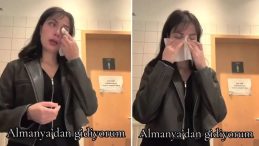 T&uuml;rkiye'den Almanya'ya G&ouml;&ccedil; Eden Gen&ccedil;, G&ouml;zyaşlarına Hakim Olamadı: "D&ouml;nmek İstiyorum"