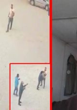 Vahşetin adresi Denizli! Kendisine silah doğrultan adamın &uuml;zerine y&uuml;r&uuml;y&uuml;p bı&ccedil;akladı! O anlar kamerada