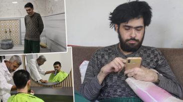 Vali Talimat Verdi! 3 Yılın Ardından İlk Defa Dışarı &Ccedil;ıktı! İşte Barış'ın Değişimi | 'İyileştikten Sonra Yine Tembel Gibi Takılacağım'