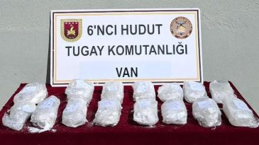 Van Hudut Hattında 18 Kilo 544 Gram Uyuşturucu Ele Ge&ccedil;irildi