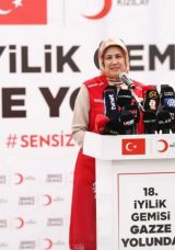 '18. Gazze İyilik Gemisi' yola &ccedil;ıktı