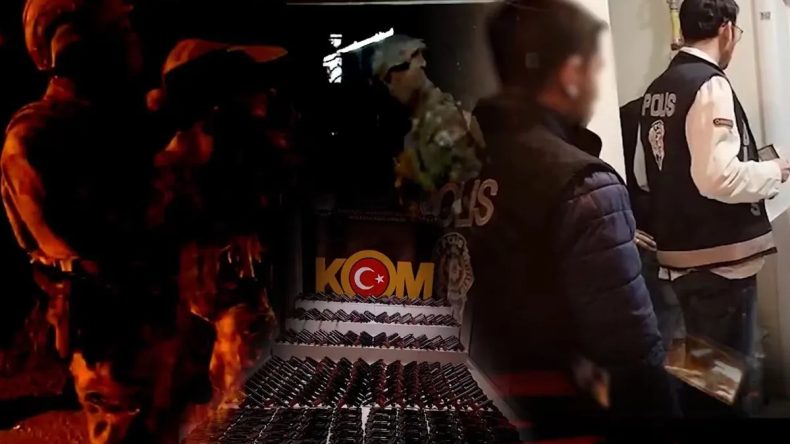 41 İlde Silah Kaçakçılığına Yönelik Operasyon