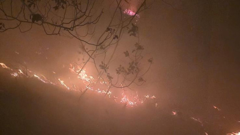 Yangın sonrası soğutma çalışmaları