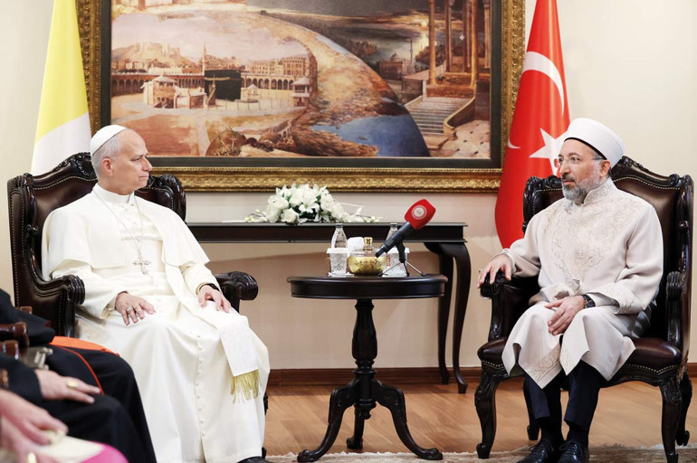 Papa Diyanet Ziyareti