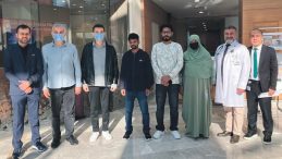 8 bin 500 km’den gelen nakille yaşama tutundu