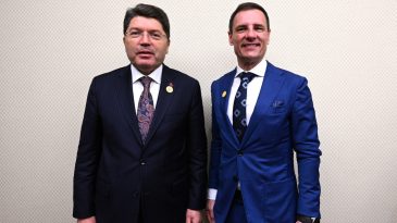Adalet Bakanı Tun&ccedil;, Macar Mevkidaşı Tuzson ile G&ouml;r&uuml;şt&uuml;