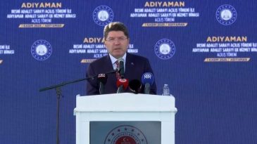 Adalet Bakanı Tun&ccedil;: Şehitlerimizin Emanetlerine Sahip &Ccedil;ıkıyoruz