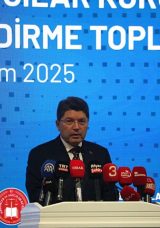 Adalet Bakanı Yılmaz Tun&ccedil; HSK Yıl Sonu Değerlendirme Toplantısı&rsquo;nda konuştu