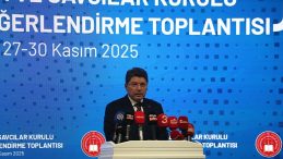Adalet Bakanı Yılmaz Tun&ccedil; HSK Yıl Sonu Değerlendirme Toplantısı&rsquo;nda konuştu