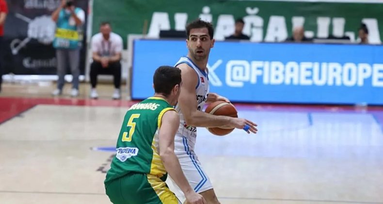 Aliağa Petkimspor'dan Petrolina AEK Larnaca'ya 101 sayı fark!