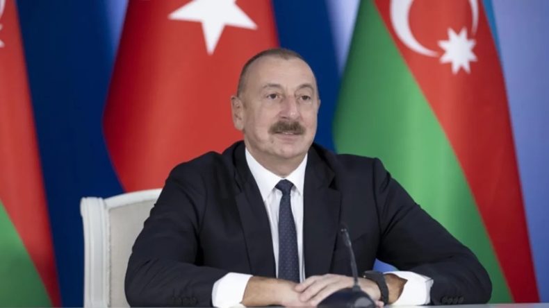 Aliyev'den Filistin'e Destek Mesajı!