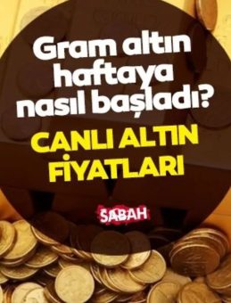 Altın Fiyatları Canlı Takip: 3 Kasım 2025 Güncel Fiyatlar