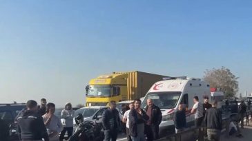 Anadolu Otoyolu'nda zincirleme kaza! Ankara y&ouml;n&uuml; trafiğe kapandı
