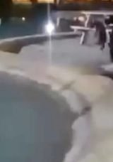Antalya'da Şok Eden G&ouml;r&uuml;nt&uuml;ler: Sokak Kedisini Defalarca Havuzda Attılar!
