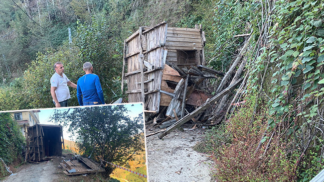 Arı Kovanı Yerleştirmek İ&ccedil;in Kullanılan Ahşap Yapı &Ccedil;&ouml;kt&uuml;: 2 Kişi Hayatını Kaybetti