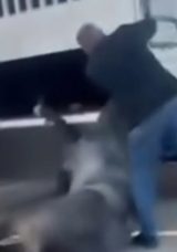 Arkasına Bağladığı Atı Dakikalarca S&uuml;r&uuml;kledi!