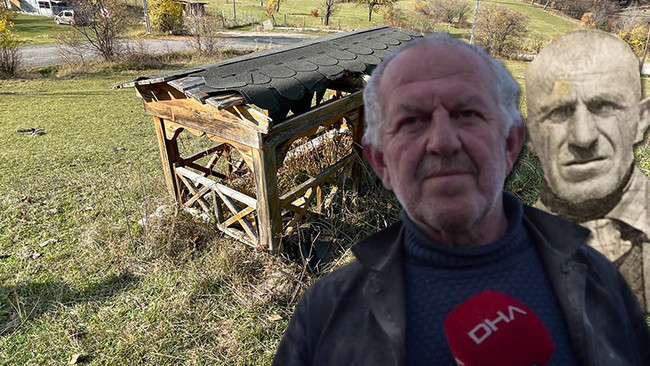 Babası İçin Mezarı Üzerine Ahşap Çatı Yaptı! Çocuklarına Son Dileği: 'Büyük Adamların Mezarı Kapalı Olur'