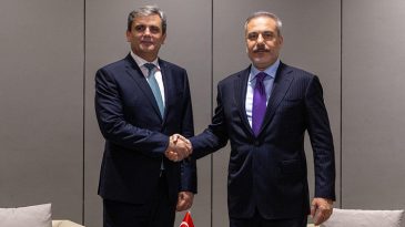 Bakan Fidan, Karadağ Dışişleri Bakanı İbrahimovic ile İstanbul&rsquo;da g&ouml;r&uuml;şt&uuml;