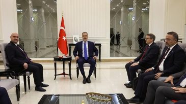 Bakan Fidan'dan Irak'ta Kritik Temaslar