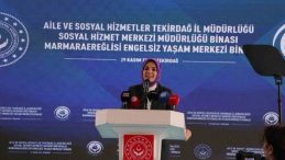 Bakan G&ouml;ktaş Tekirdağ&rsquo;da: 2 Yeni Sosyal Hizmet Yatırımının Temeli Atıldı