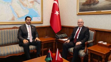 Bakan G&uuml;ler, Libya Genel Komutan Yardımcısı Hafter'i Ağırladı