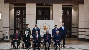 Başkan Erdoğan, B&uuml;y&uuml;kel&ccedil;ilerin G&uuml;ven Mektuplarını Kabul Etti