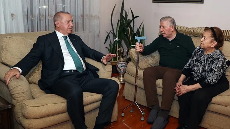 Başkan Erdoğan, Köksal Toptan ile Bir Araya Geldi