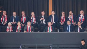 Başkan Erdoğan, A Milli Basketbol Takımı'nın Yanında!
