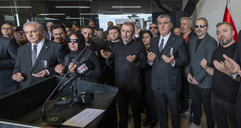 Beşiktaş'ın Eski Asbaşkanı Levent Erdoğan İçin Tören Düzenlendi
