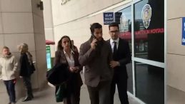 Beşiktaşlı Futbolcu Necip Uysal, Suç Duyurusunda Bulunmak İçin Adliyeye Gitti