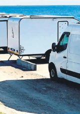 Beylikd&uuml;z&uuml; Sahili Karavan Parkına D&ouml;n&uuml;şt&uuml;
