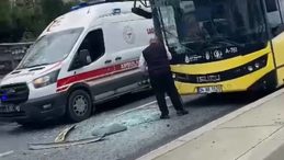 Beylikdüzü'nde İETT Otobüsünün Karıştığı Zincirleme Kazada 3 Kişi Yaralandı