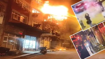 Beyoğlu'ndaki Kız İsteme T&ouml;reninde Yangın! Yeni G&ouml;r&uuml;nt&uuml;ler Ortaya &Ccedil;ıktı