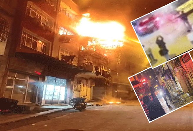 Beyoğlu'ndaki Kız İsteme Töreninde Yangın! Yeni Görüntüler Ortaya Çıktı