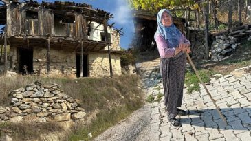 Bu k&ouml;yde yalnızca 4 kişi var: Halkın tamamı komşu il&ccedil;elere g&ouml;&ccedil; etti! 'Yıkık d&ouml;k&uuml;k yapılar arasında hayatta kalıyoruz'