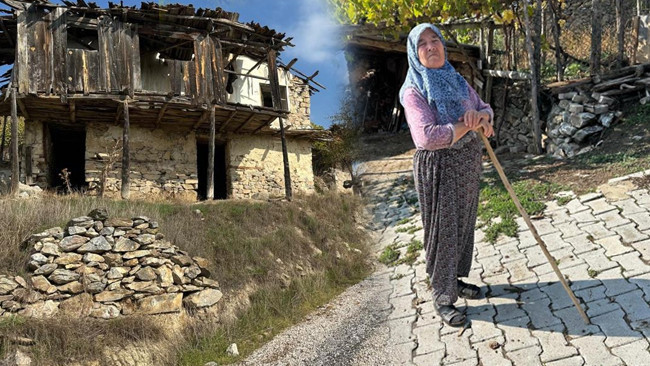 Bu k&ouml;yde yalnızca 4 kişi var: Halkın tamamı komşu il&ccedil;elere g&ouml;&ccedil; etti! 'Yıkık d&ouml;k&uuml;k yapılar arasında hayatta kalıyoruz'
