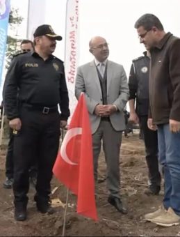 Bursa’da Şehitler İçin Fidan Dikildi