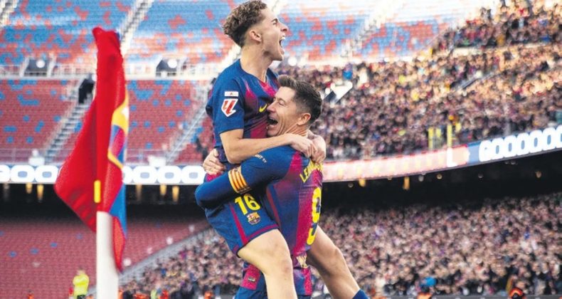 Camp Nou'ya Muhteşem D&ouml;n&uuml;ş