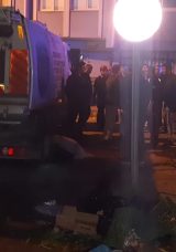 &Ccedil;&ouml;p Kamyonu Geri Manevra Yaparken Yaşlı Adamı Ezerek Hayatını Kaybettirdi