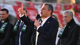 CHP Genel Başkanı &Ouml;zel, Kilis Mitinginde Konuştu