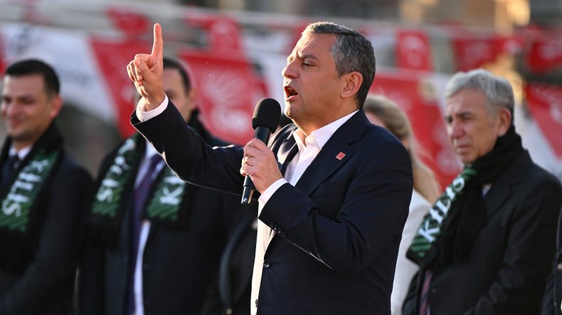 CHP Genel Başkanı &Ouml;zel, Kilis Mitinginde Konuştu